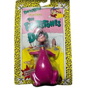 Hanna Barbera The Flintstones Dino Bend-Ems JusToys
